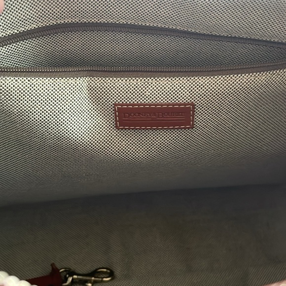 Dooney and Bourke large domed satchel.  Taupe. Has tags - Picture 9 of 10